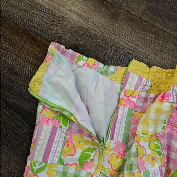 Lilly Pulitzer Colorful Patchwork Midi Skirt - Picture 4 of 4